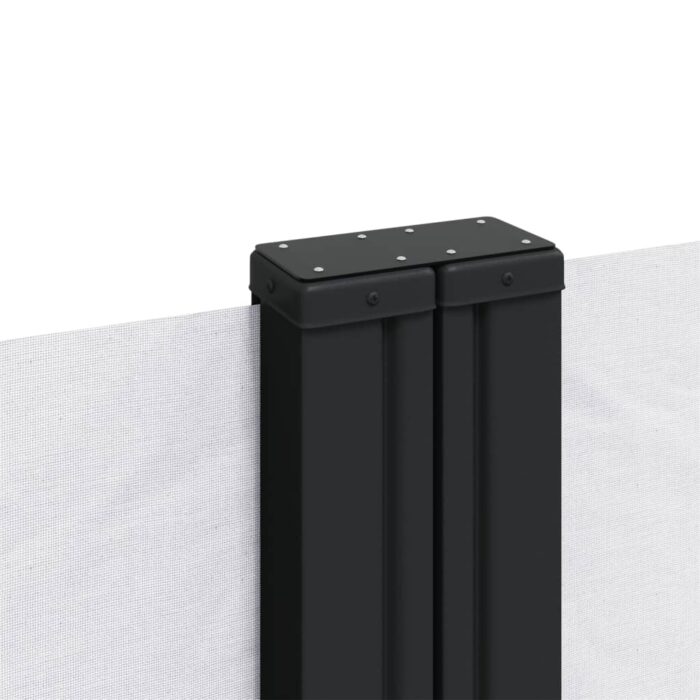 Auvent latéral rétractable blanc 120x600 cm – Image 5