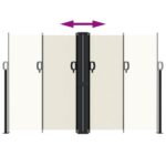 Auvent latéral rétractable crème 160x600 cm – Image 3