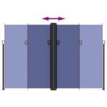 Auvent latéral rétractable bleu 220x600 cm – Image 3