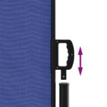 Auvent latéral rétractable bleu 220x600 cm – Image 4