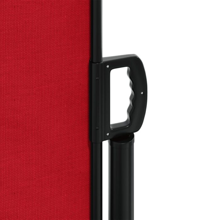 Auvent latéral rétractable rouge 220x600 cm – Image 6