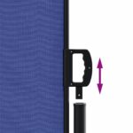 Auvent latéral rétractable bleu 100x1000 cm – Image 4