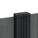Auvent latéral rétractable anthracite 180x1000 cm – Image 5