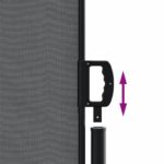 Auvent latéral rétractable anthracite 200x1000 cm – Image 4