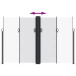 Auvent latéral rétractable blanc 220x1000 cm – Image 3