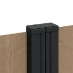 Auvent latéral rétractable taupe 220x1000 cm – Image 5