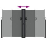 Auvent latéral rétractable anthracite 160x1200 cm – Image 3
