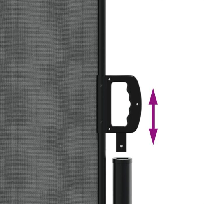 Auvent latéral rétractable anthracite 160x1200 cm – Image 4