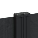 Auvent latéral rétractable noir 180x1200 cm – Image 5
