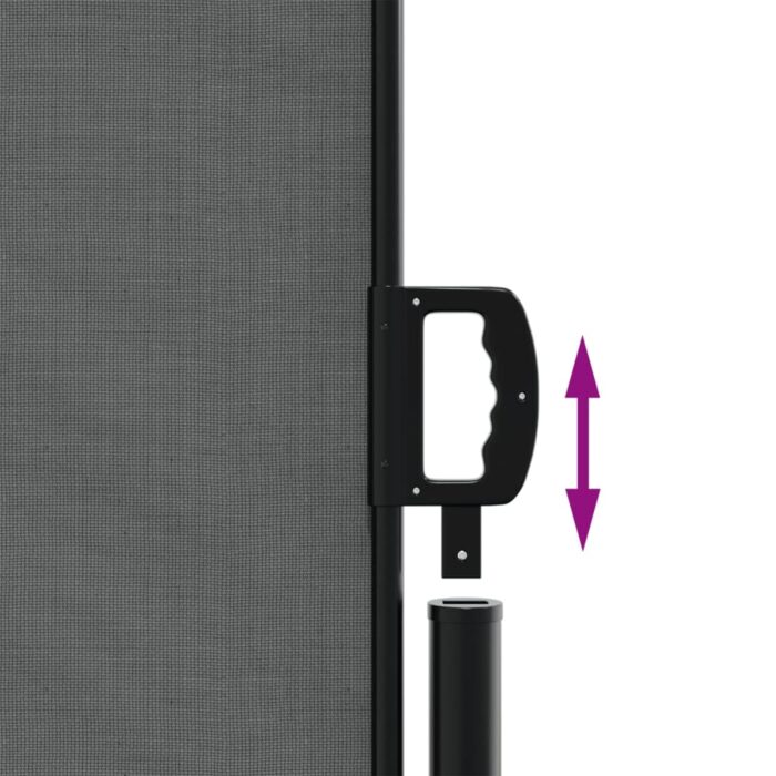 Auvent latéral rétractable Anthracite 180x1200 cm – Image 4