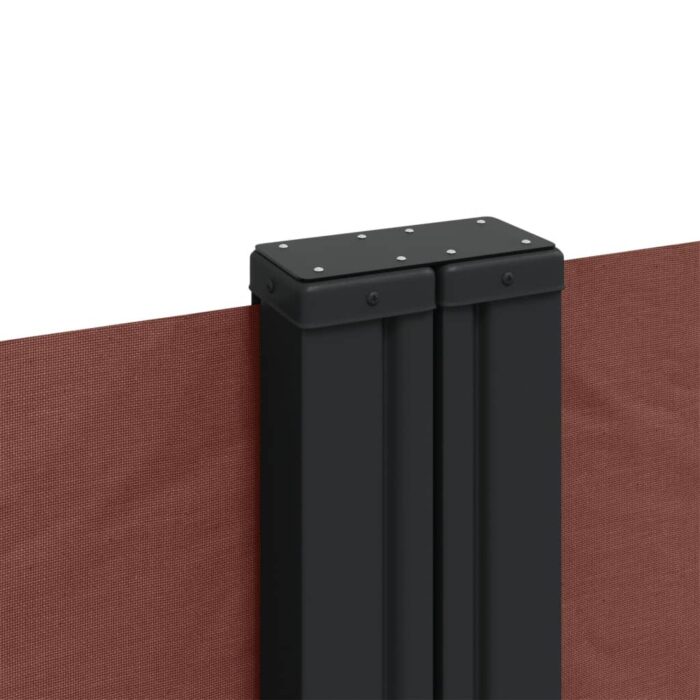 Auvent latéral rétractable Marron 180x1200 cm – Image 5