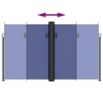 Auvent latéral rétractable bleu 200x1200 cm – Image 3