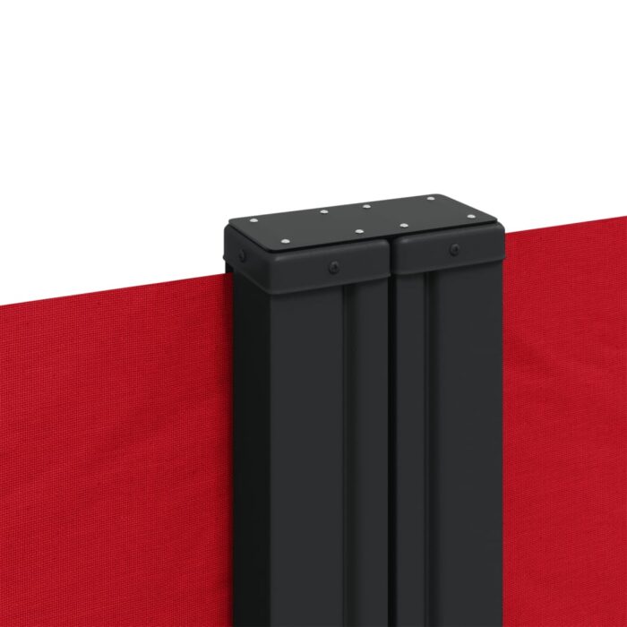 Auvent latéral rétractable Rouge 220x1200 cm – Image 5