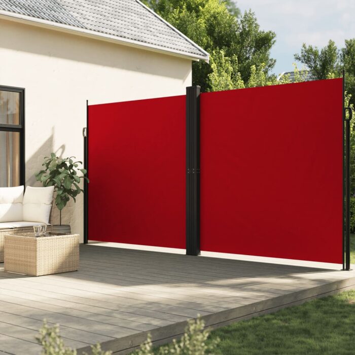 VXL8721012487185_m_en_hd_1.jpg Auvent latéral rétractable Rouge 220x1200 cm – Image 1