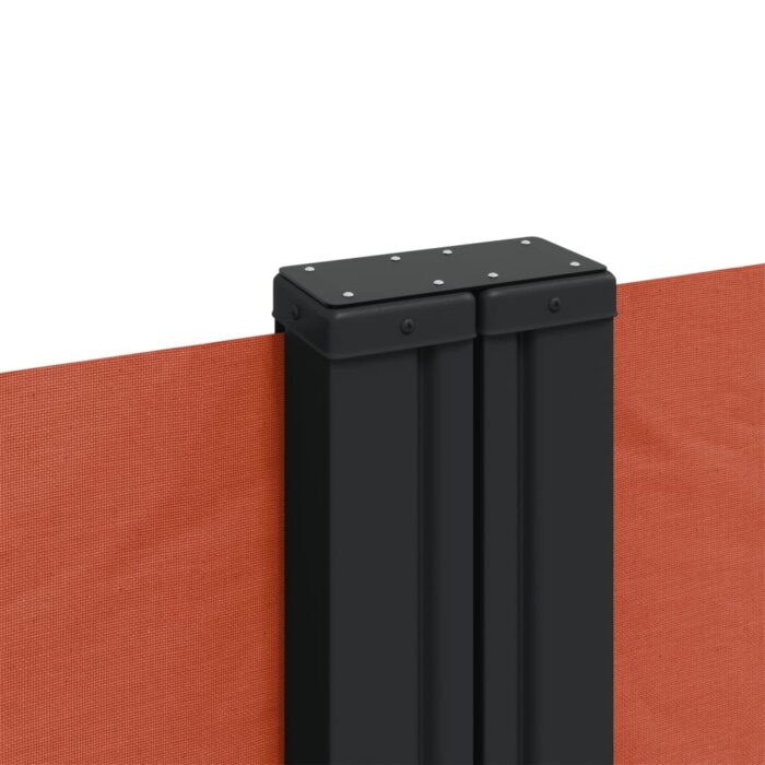 Auvent latéral rétractable terre cuite 220x1200 cm – Image 5