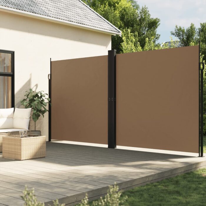 VXL8721012487246_m_en_hd_1.jpg Auvent latéral rétractable taupe 220x1200 cm – Image 1
