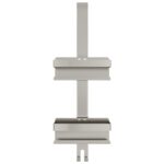 Support de douche suspendu acier inoxydable 304 brossé – Image 2