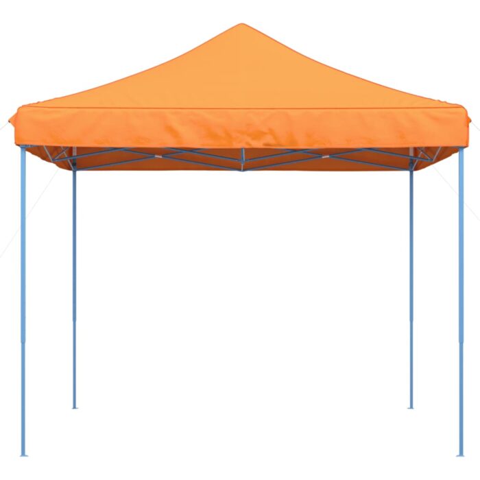 Tente de réception pliable escamotable orange 292x292x315 cm – Image 2
