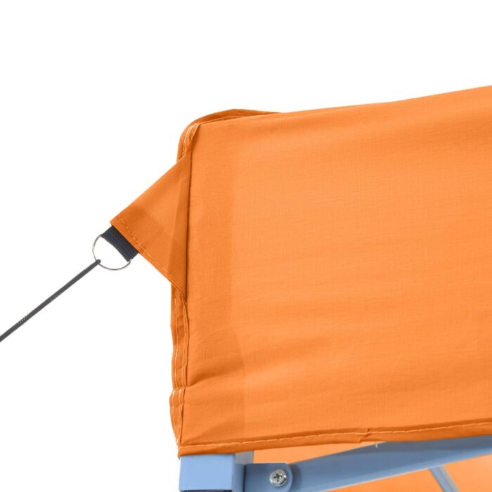 Tente de réception pliable escamotable orange 292x292x315 cm – Image 5