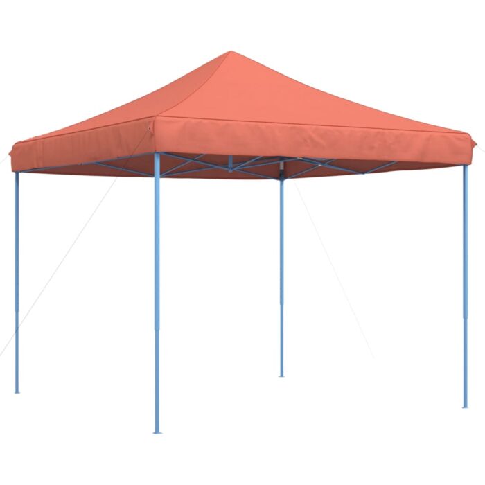 Tente réception pliable escamotable terre cuite 292x292x315 cm – Image 3