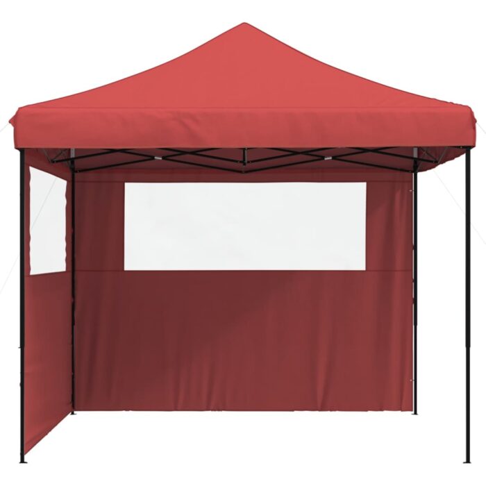 Tente de réception pliable escamotable avec 2 parois latérales – Image 2