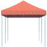 Tente réception pliable escamotable terre cuite 580x292x315 cm – Image 2