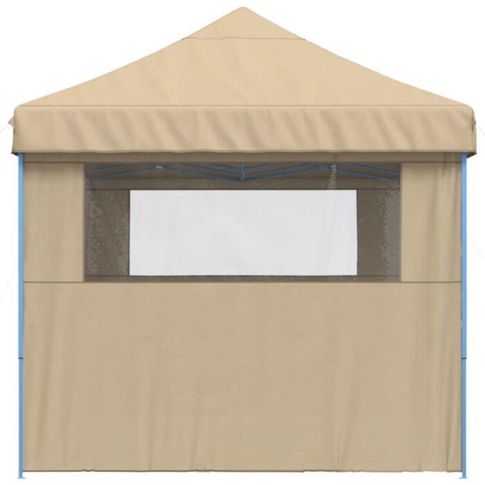 Tente de réception pliable escamotable avec 3 parois latérales – Image 2