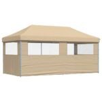 Tente de réception pliable escamotable avec 3 parois latérales – Image 3