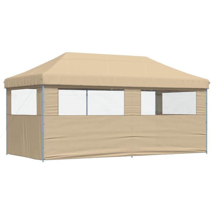 Tente de réception pliable escamotable avec 3 parois latérales – Image 3
