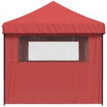 Tente de réception pliable escamotable avec 3 parois latérales – Image 2