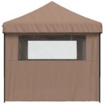 Tente de réception pliable escamotable avec 3 parois latérales – Image 2