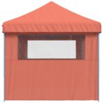 Tente de réception pliable escamotable avec 3 parois latérales – Image 2