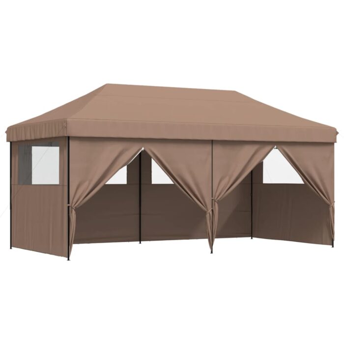 Tente de réception pliable escamotable avec 4 parois latérales – Image 5