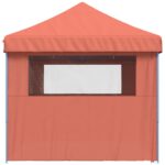 Tente de réception pliable escamotable avec 4 parois latérales – Image 2