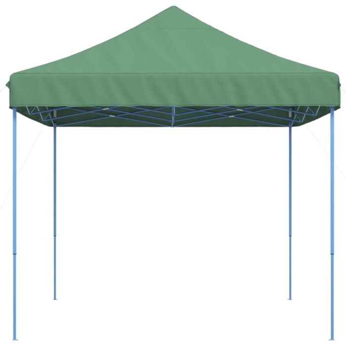 Tente de réception pliable escamotable vert 440x292x315 cm – Image 2