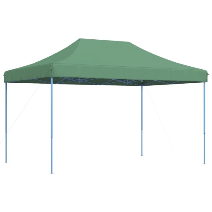 Tente de réception pliable escamotable vert 440x292x315 cm – Image 3