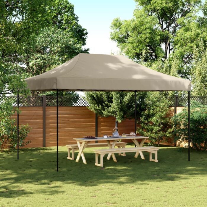 VXL8721012491656_m_en_hd_1.jpg Tente de réception pliable escamotable taupe 440x292x315 cm – Image 1