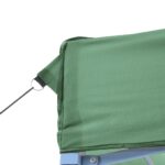 Tente de réception pliable escamotable 3 parois latérales vert – Image 5