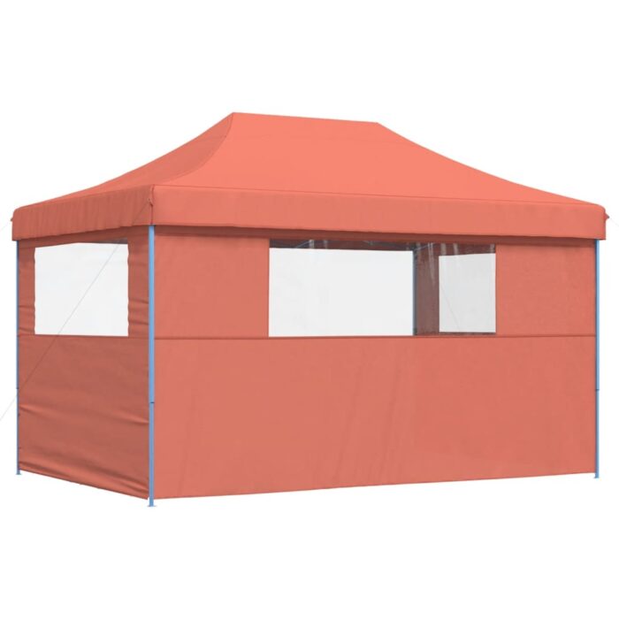 Tente de réception pliable escamotable avec 3 parois latérales – Image 3