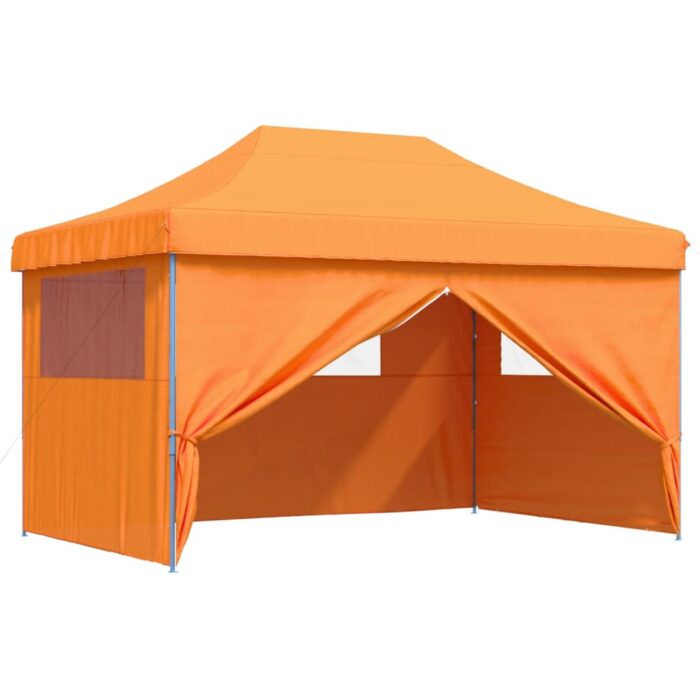 Tente de réception pliable escamotable avec 4 parois latérales – Image 5
