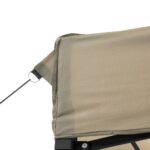 Tente de réception pliable escamotable 4 parois latérales taupe – Image 6