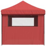 Tente de réception pliable escamotable avec 4 parois latérales – Image 2