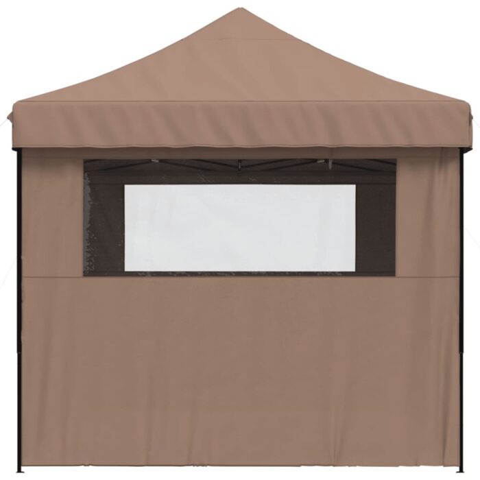 Tente de réception pliable escamotable avec 4 parois latérales – Image 2