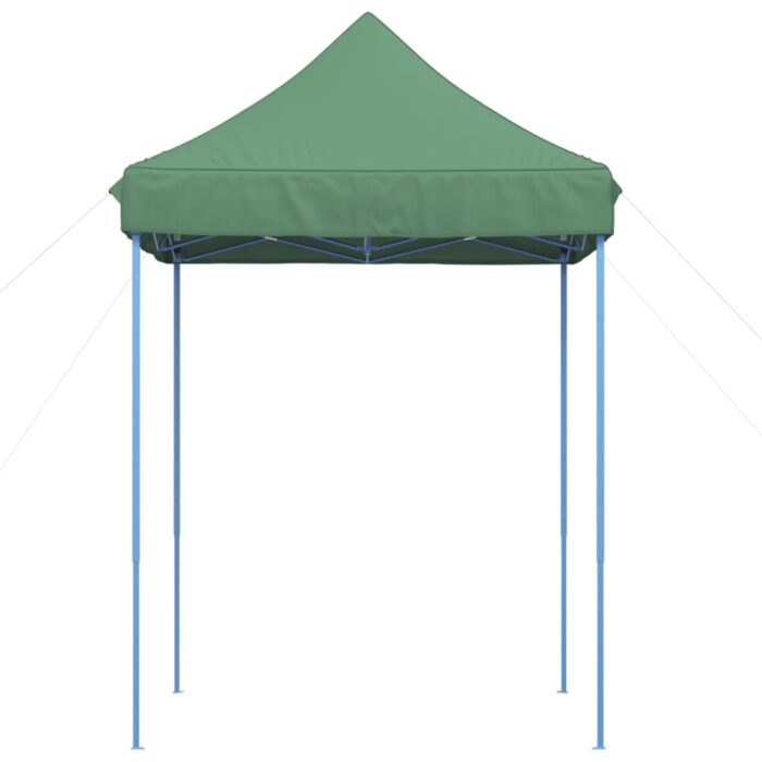 Tente de réception pliable escamotable vert 200x200x306 cm – Image 2