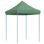 Tente de réception pliable escamotable vert 200x200x306 cm – Image 3
