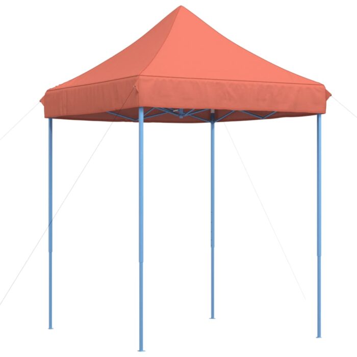 Tente réception pliable escamotable terre cuite 200x200x306 cm – Image 3