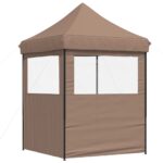 Tente de réception pliable escamotable avec 2 parois latérales – Image 3