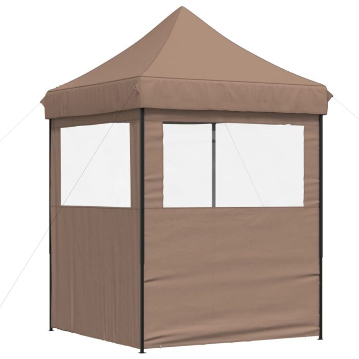 Tente de réception pliable escamotable avec 2 parois latérales – Image 3