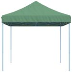 Tente de réception pliable escamotable vert 410x279x315 cm – Image 2