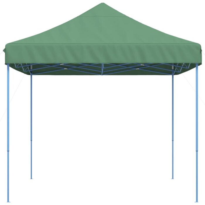 Tente de réception pliable escamotable vert 410x279x315 cm – Image 2